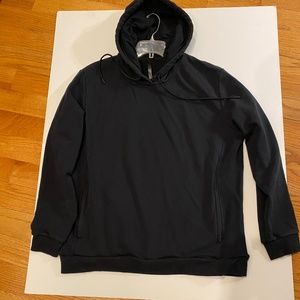 FABLETICS MENS BLACK ATHLETIC HOODIE SWEATSHIRT  SIZE XXL